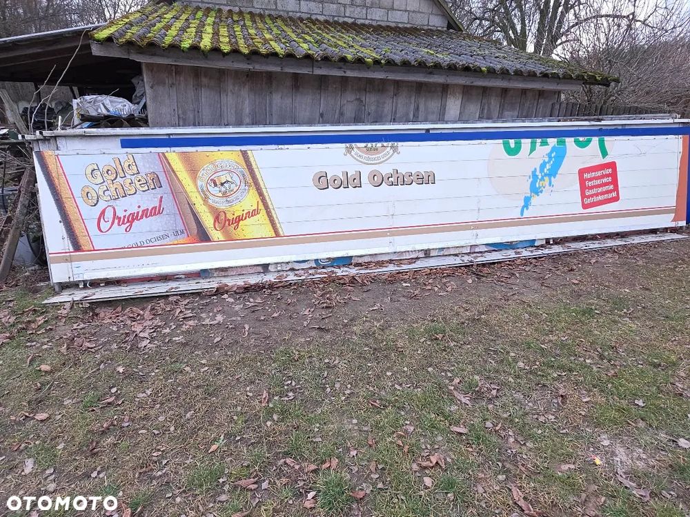 BURTY ALUMINIOWE NIEMIECKIE dł. 7,3 m wys.1,15 m NADSTAWKI - 1