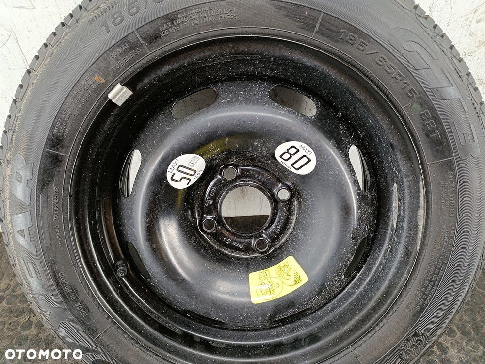KOŁO ZAPASOWE 15'' PEUGEOT 2008 I 185/65R15 - 3