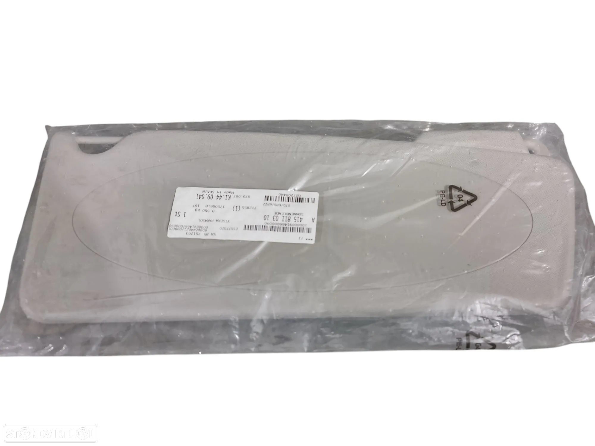 Pala de Sol Esq Nova Mercedes Citan W415 A4158110310 - 2