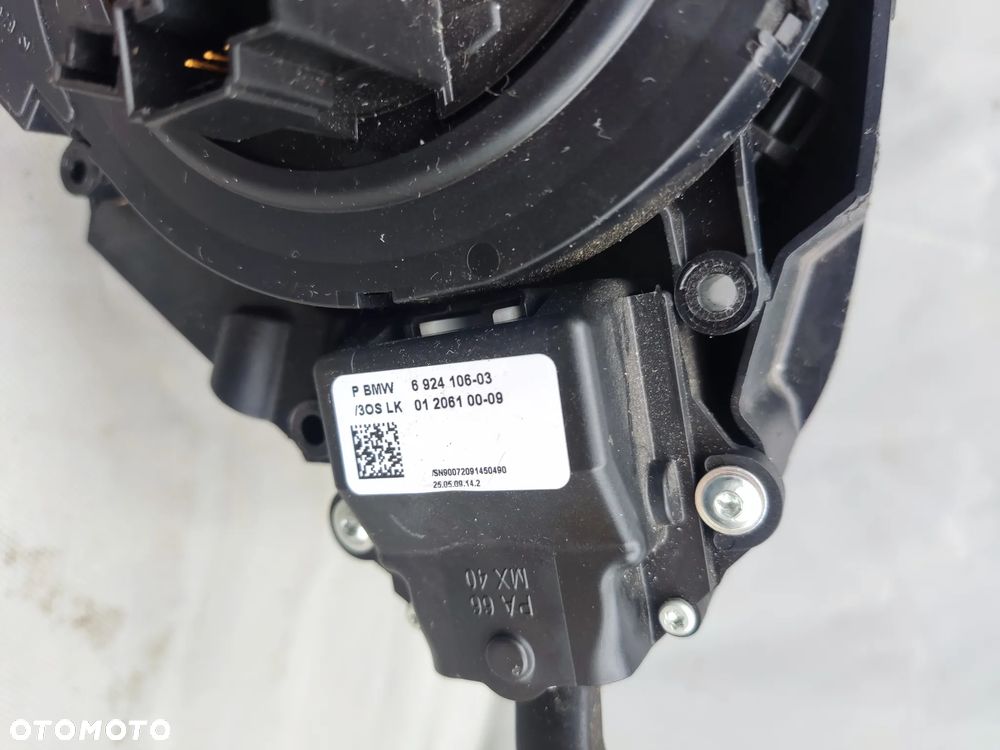 BMW 5 E60 E61 LIFT PRZEŁĄCZNIK ZESPOLONY TAŚMA CZUJNIK KĄTA SKRĘTU MANETKI 9204503 6976394 6924106 6951349 6951352 - 3