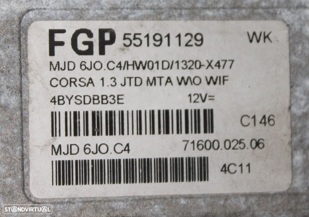 Centralina Opel Corsa C - 3