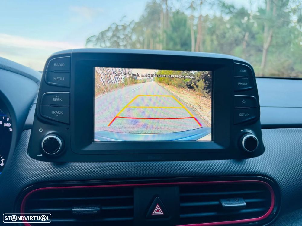 Hyundai Kauai 1.0 T-GDi Premium Pele/Tec.Vermelho - 28