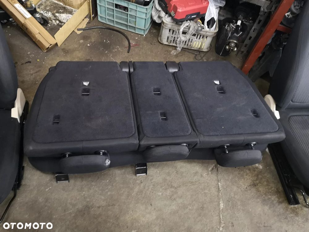 FOTEL KIEROWCY CZARNY MATERIAŁ KANAPA TYLNA BMW 2 F45 ACTIVE TOURER 2017R - 4