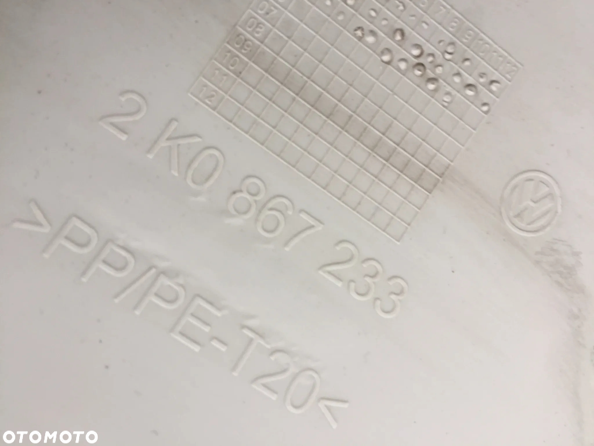 PLASTIK OSŁONA OSŁONY WNĘTRZA SŁUPKA SŁUPKÓW VW CADDY III - 13