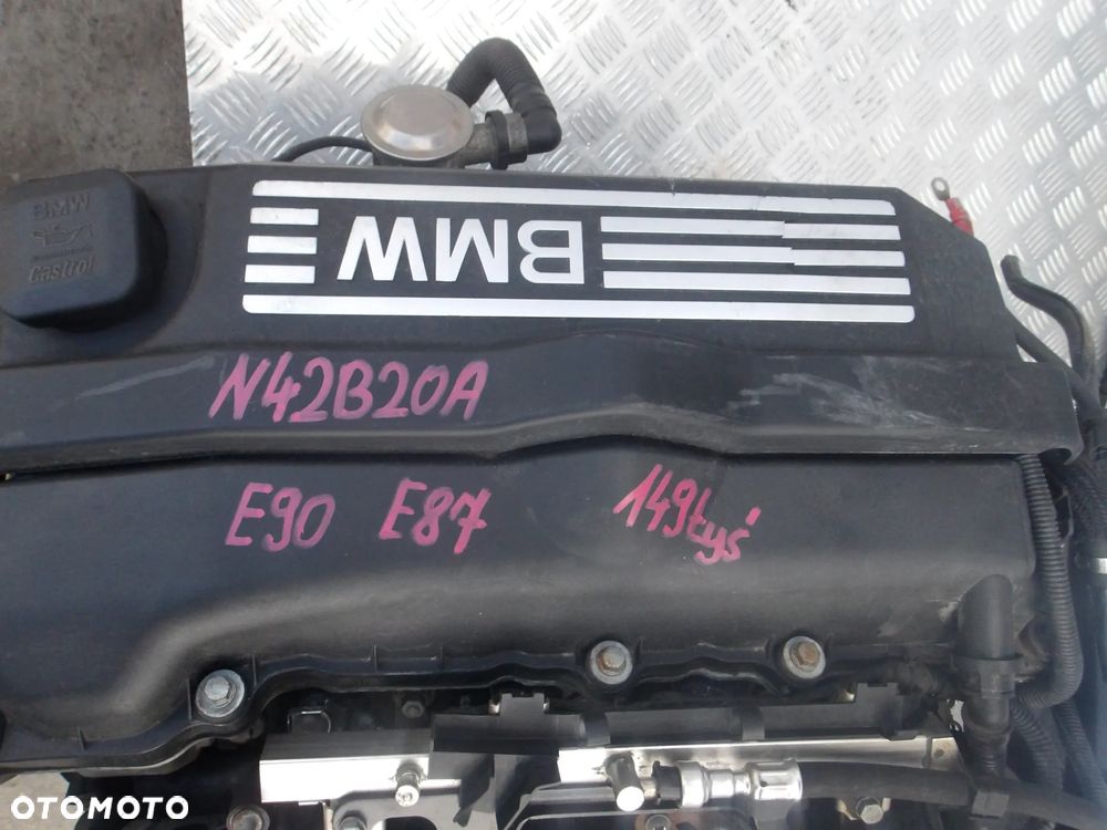 SILNIK KOMPLETNY BMW E46 2.0 N42B20A 149 TYS - 2