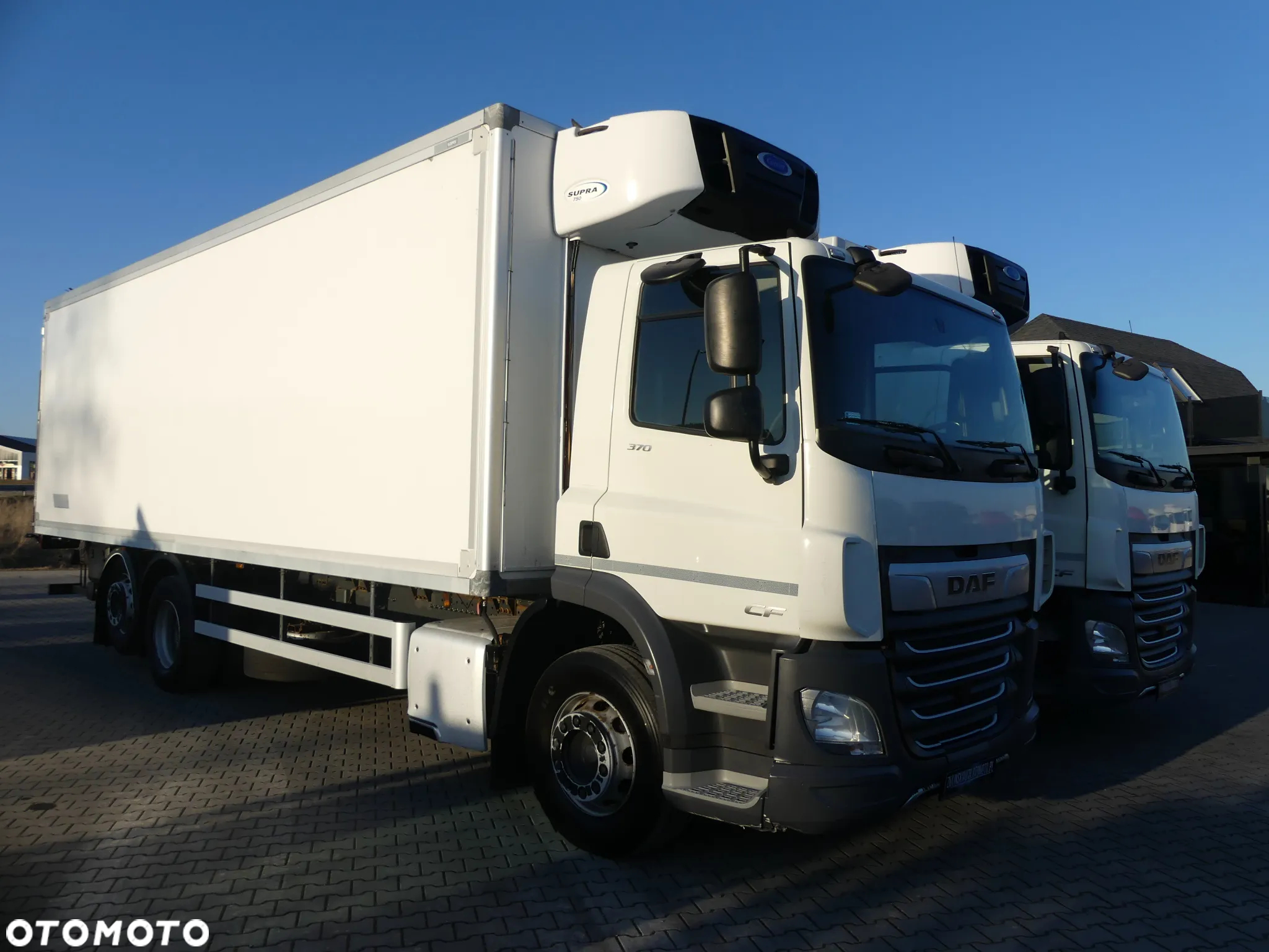 DAF CF 370 / 6x2 / CHŁODNIA 8.25 + WINDA / EURO 6 / - 8