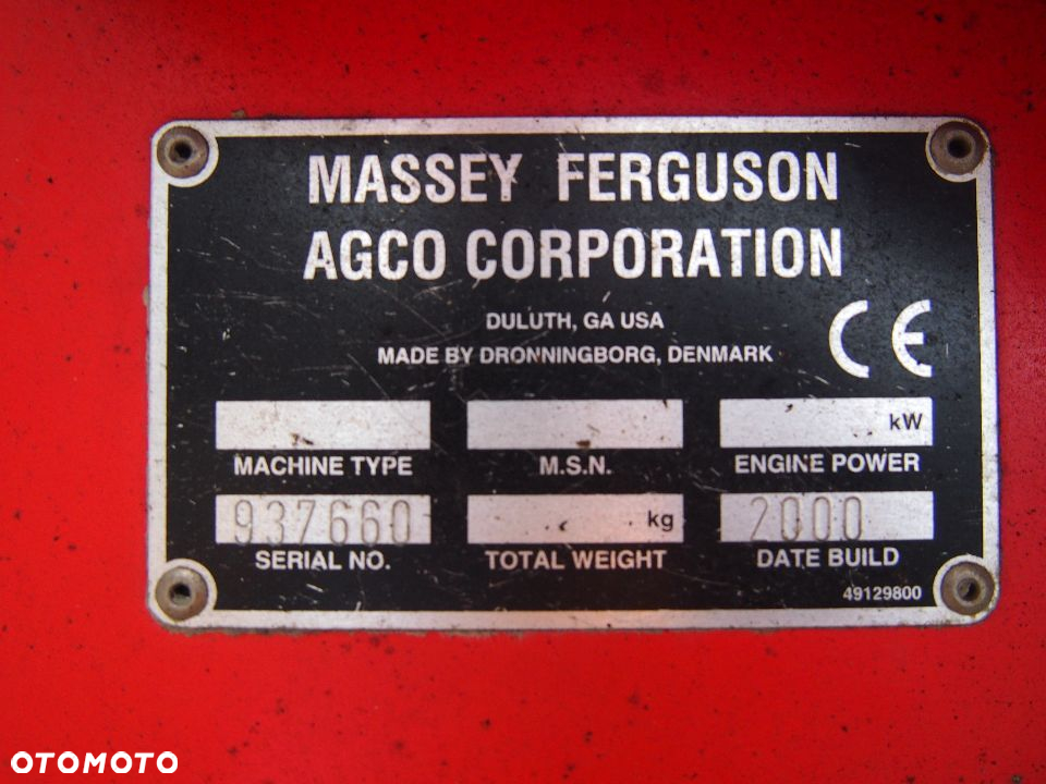 HEDER MASSEY FERGUSON 34, 36, 38, 7250, 7254, 7274, 7278 - 11