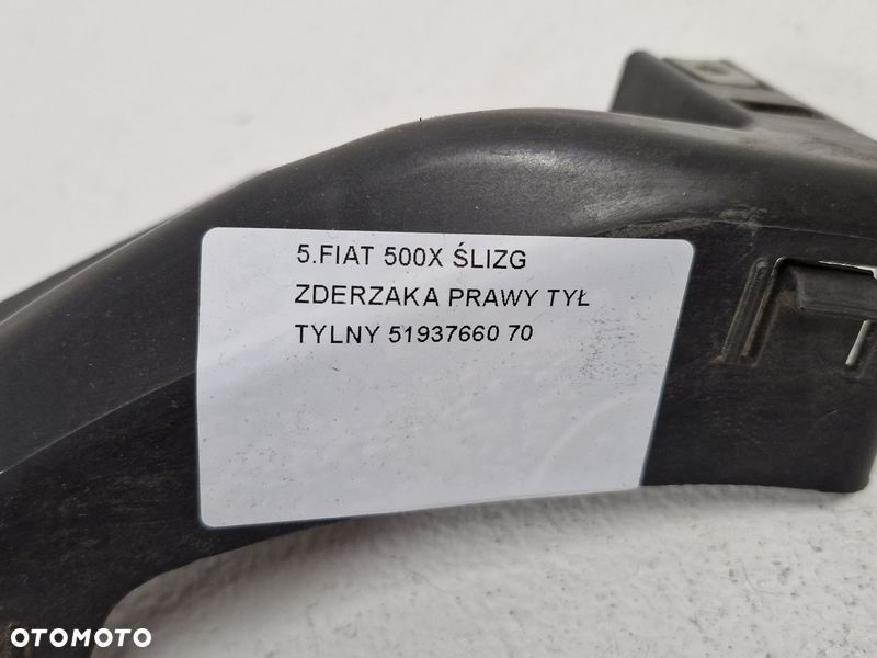 FIAT 500X 500 X ŚLIZG UCHWYT ZDERZAKA PRAWY TYŁ MOCOWANIE PRAWE TYLNE 51937660 - 4