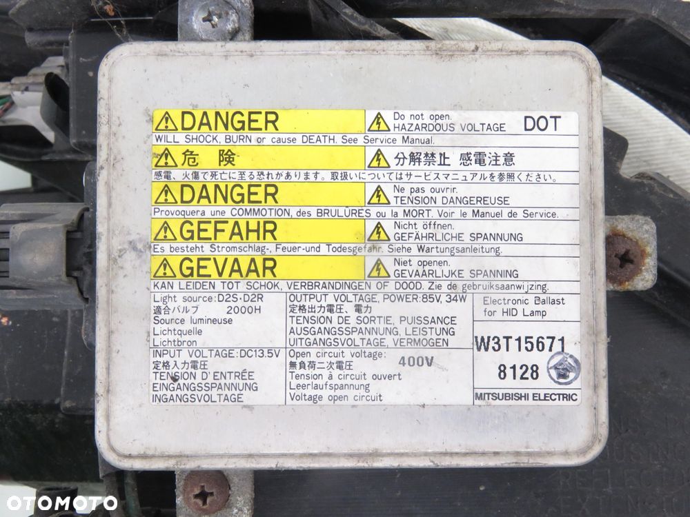 LAMPA PRAWA PRZEDNIA MAZDA 5 (CR19) LIFT XENON W3T15671 - 5