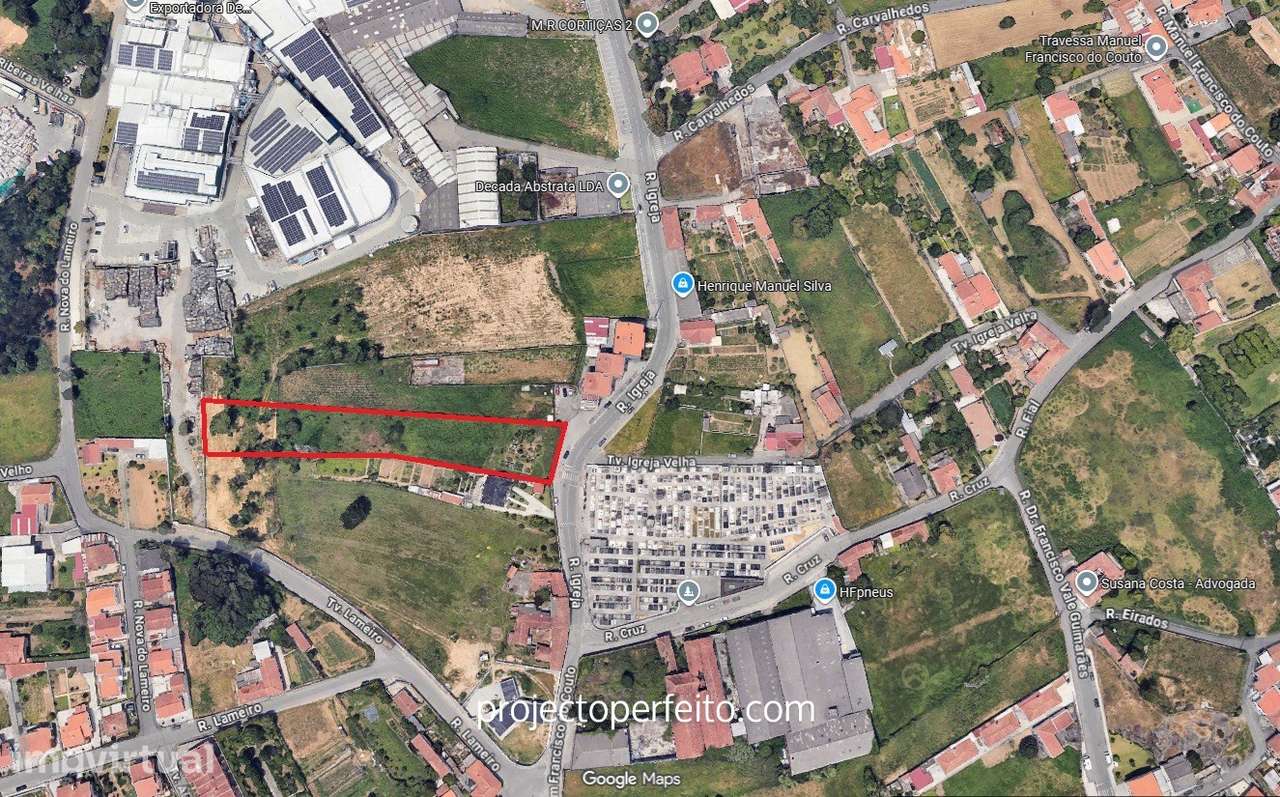 Lote de Terreno  Venda em São Paio de Oleiros,Santa Maria da Feira - Grande imagem: 2/5