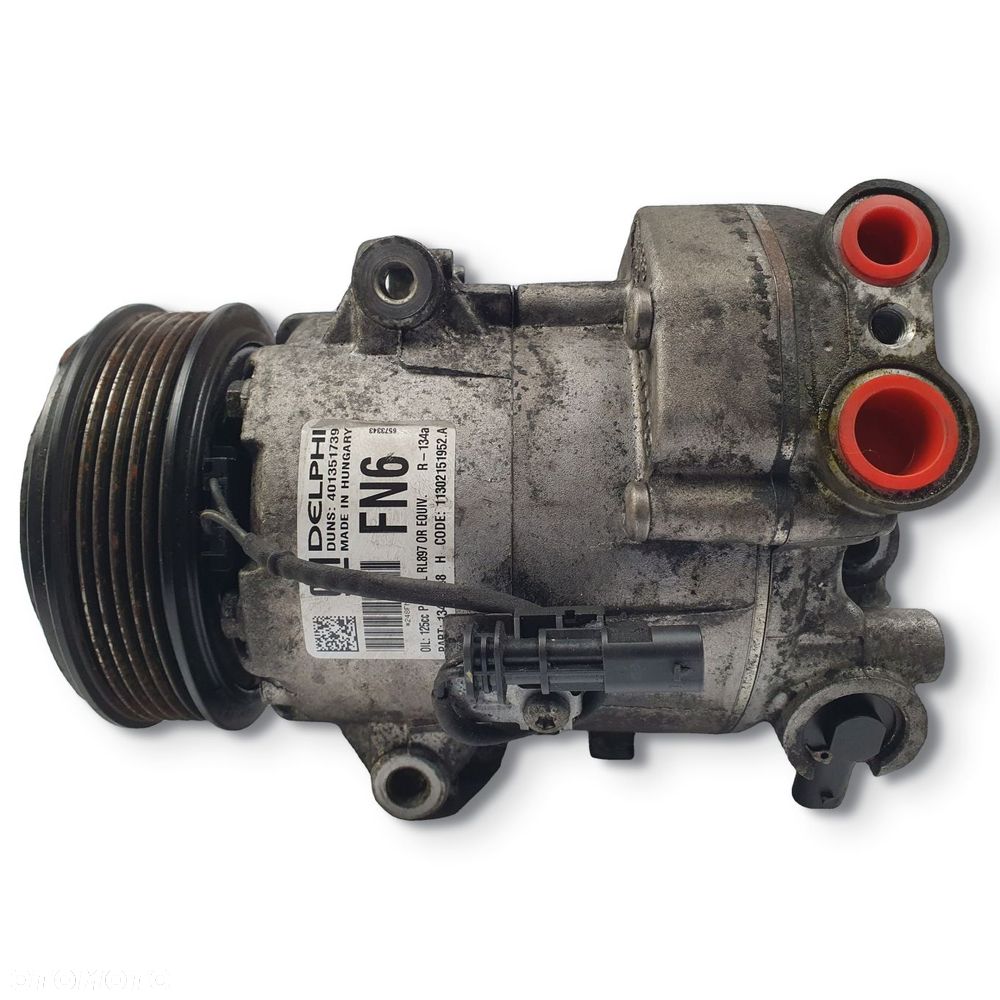 SPRĘŻARKA KLIMATYZACJI Opel Astra J Meriva B 1.7 CDTI 13412248 FN6 - 3