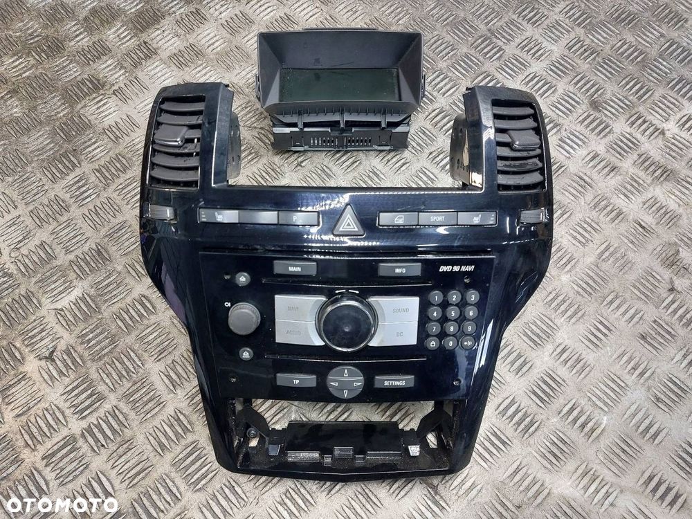RADIO ODTWARZACZ WYŚWIETLACZ OPEL ZAFIRA B LIFT 13111166 13272816 - 1