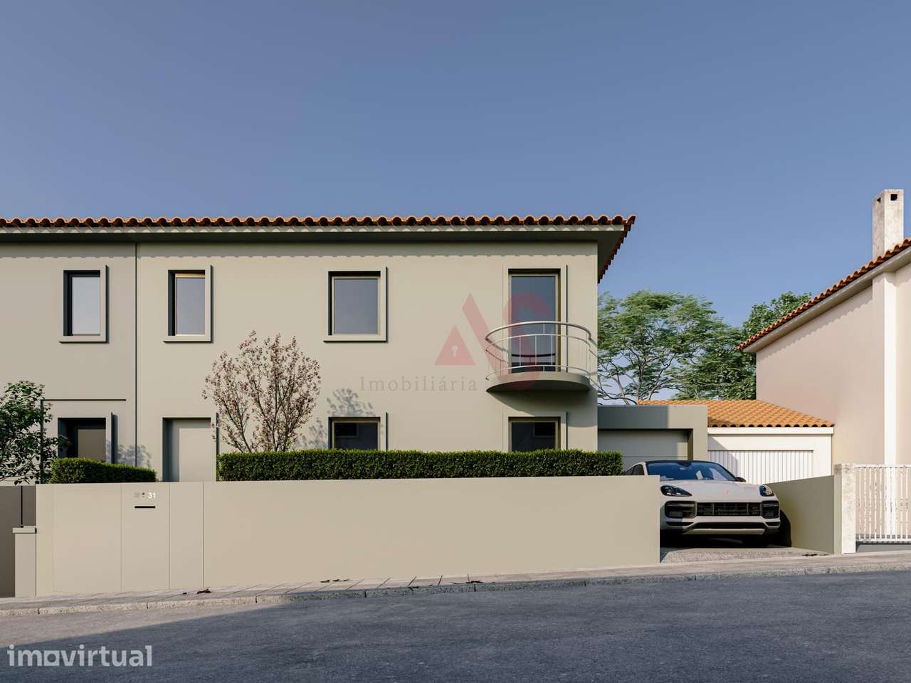 Moradia T4 Geminada com Jardim em Aldoar, Foz do Douro e Nevogilde,  P - Grande imagem: 3/4