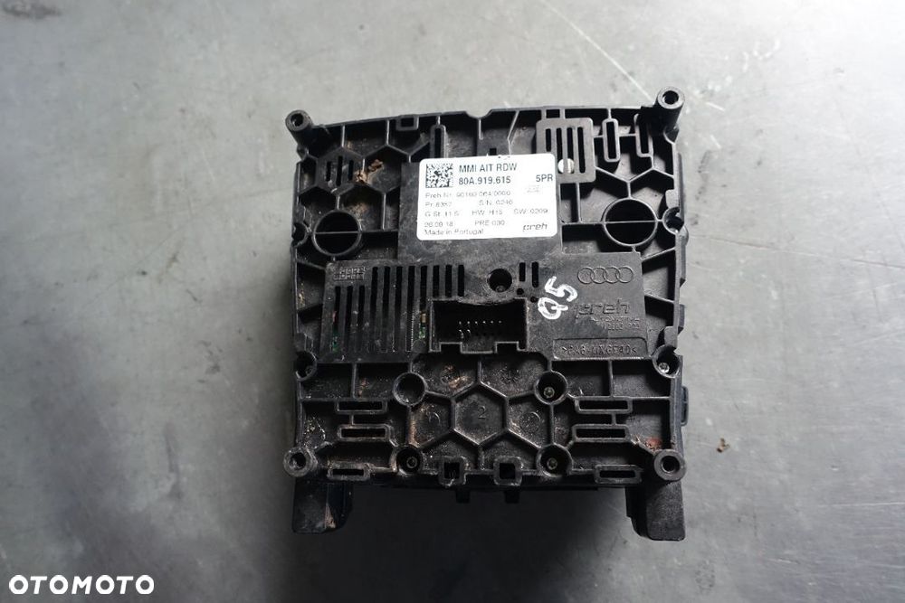 PANEL STEROWANIA MMI AUDI Q5 80A919615 - 4