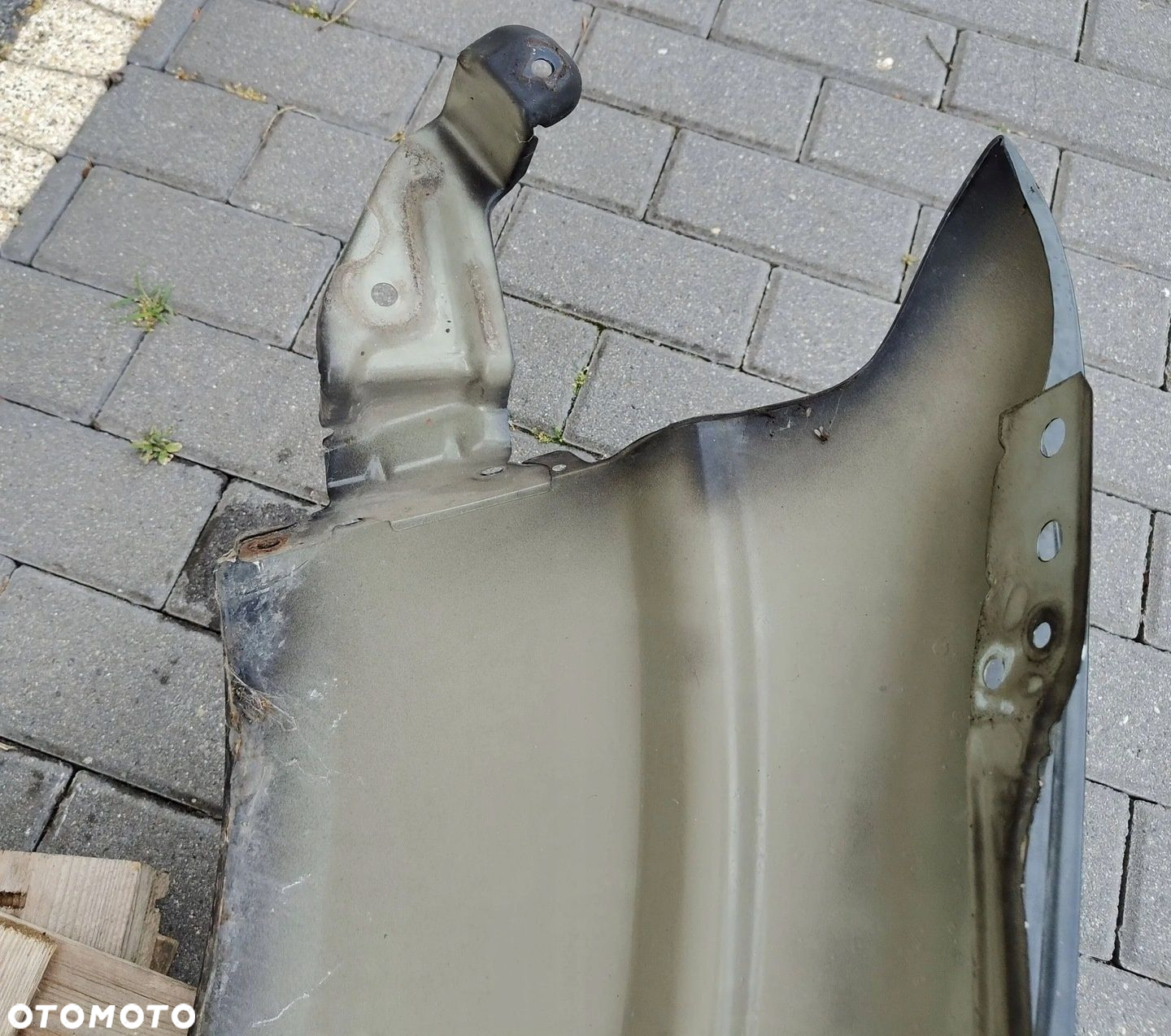NISSAN NAVARA D40 BŁOTNIK PRAWY PRZEDNI PRAWY PRZÓD GN0 - 9