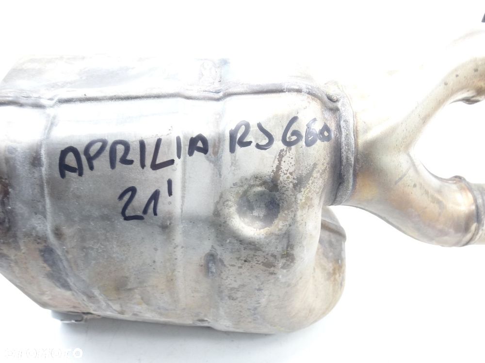 Aprilia Rs 660 20- Kolektor Wydechowy Tłumik - 7