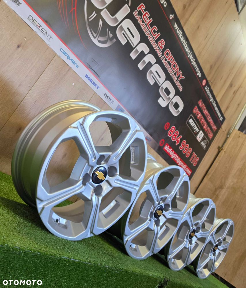 Nowe alufelgi CHEVROLET 15x4x100 - Spark, Kalos - 2