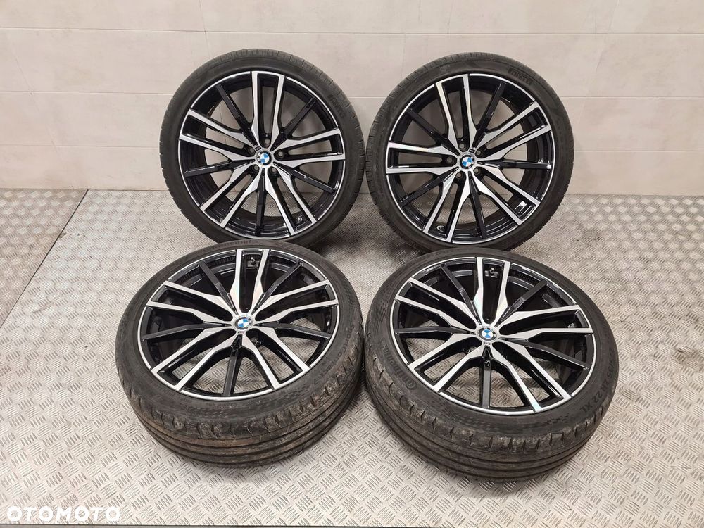 BMW X5 G05 X6 G06 KOŁA FELGI ALUMINIOWE OPONY LATO 8090013 8090014 M-PAKIET - 2