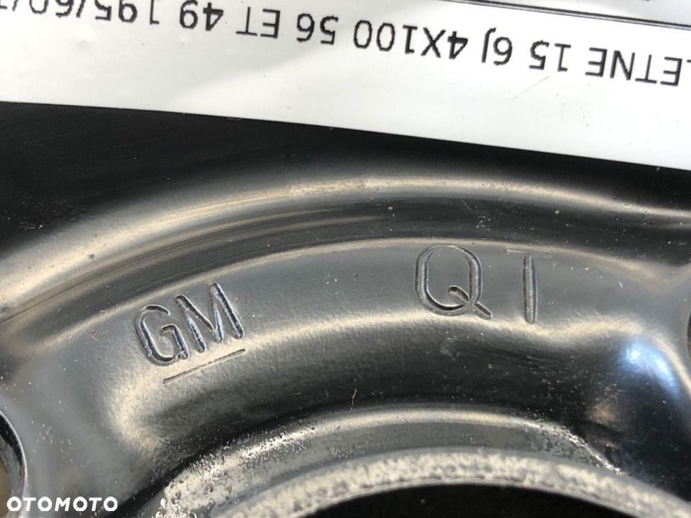 KOŁO KOMPLETNE 15 6J 4X100 56 ET 49 195/60/15 - 4