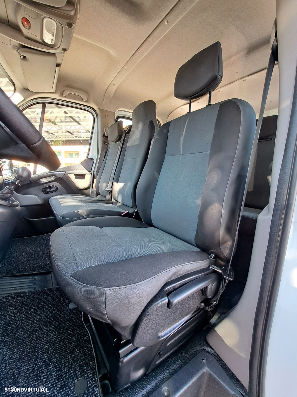 Renault Master 2.3 DCI Cabine Tripla 9 Lug Caixa Aberta - 11