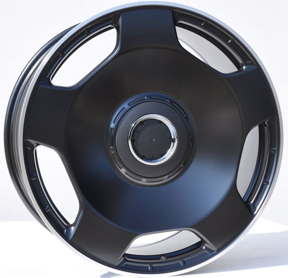 5133 WZMOCNIONE 22 5x112 FELGI ALUMINIOWE MERCEDES S W220 W221 W222 W223 - 2