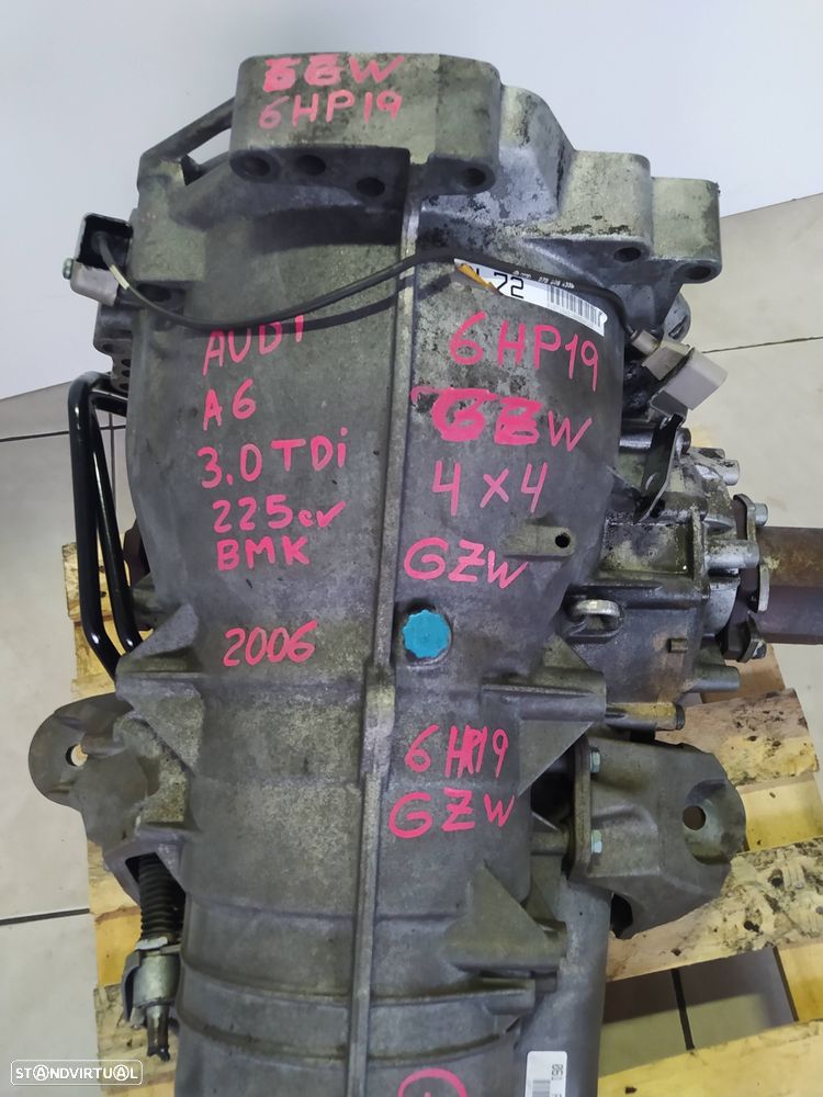 Motor Audi A6 3.0TDI V6 225cv BMK 3.0 TDI quattro caixa automatica ZF 6HP-19 GZW - 15