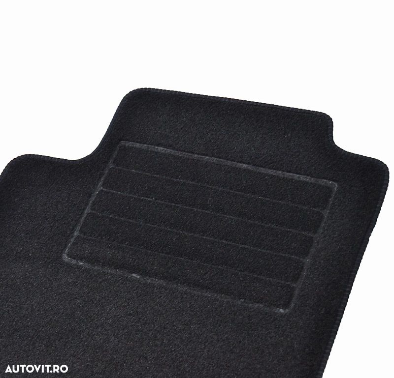 Covorase mocheta Toyota YARIS 5USI 3/1999-11/2005 Negru, set de 4 bucati - 2