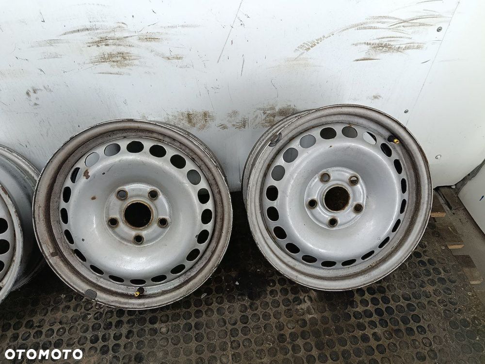 FELGI STALOWE KOMPLET 15 SKODA OCTAVIA II 4B0601027 - 5