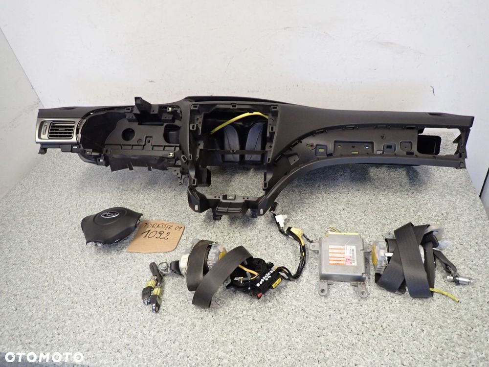 SUBARU FORESTER III 09- PODUSZKI POWIETRZNE ZESTAW SRSÓW AIRBAGI - 2