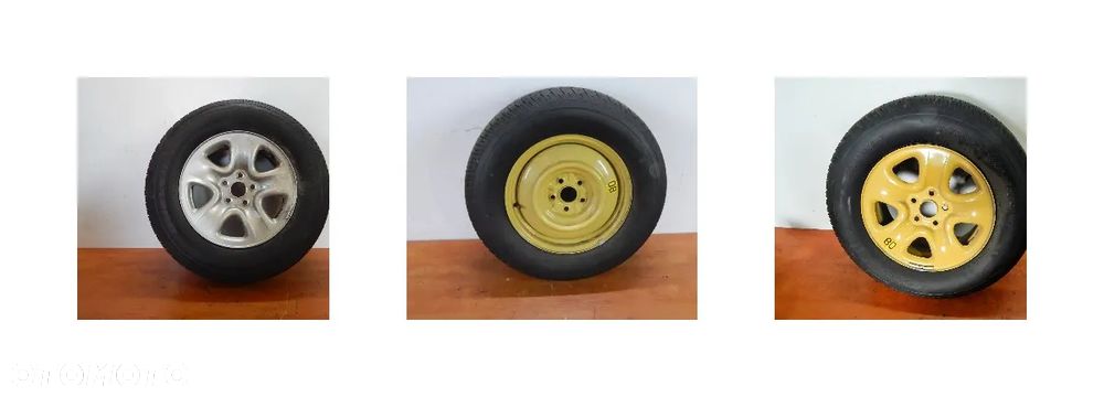 koło dojazdowe zapas R16 Suzuki Grand Vitara II 05-14 Łuków części - 1