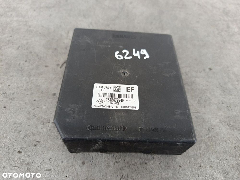 MODUŁ USM RENAULT SCENIC III 284B67924R  USMJR95 1.5 DCI - 4