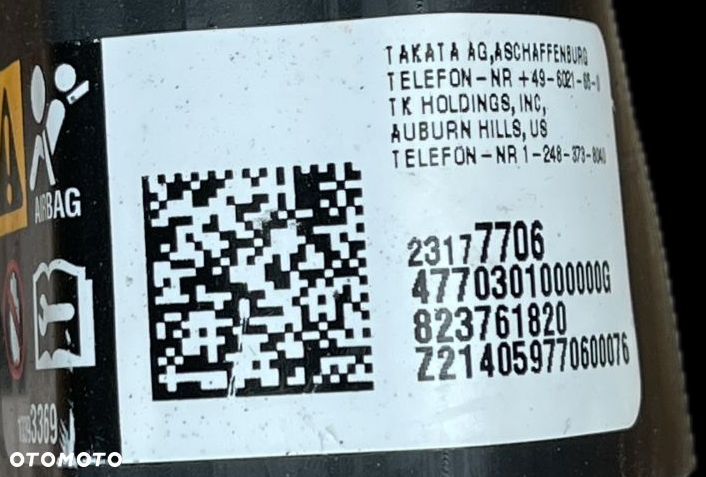 P9 GMC YUKON XL IV 2015 - KURTYNA POWIETRZNA PRAWA ESV 23177706 - 3
