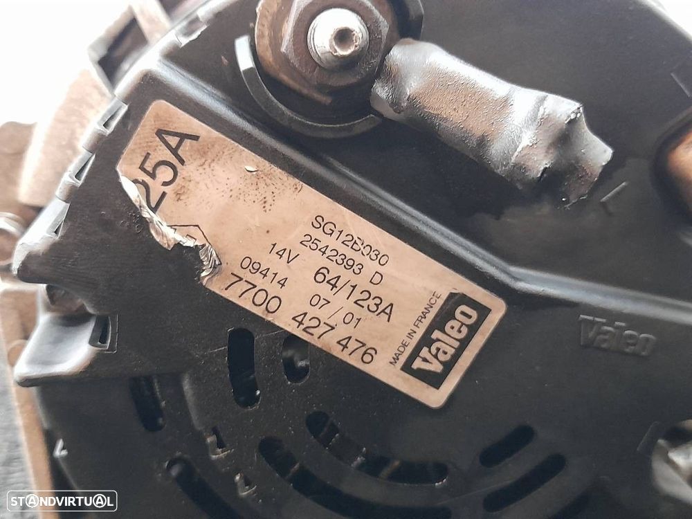 ALTERNADOR RENAULT ESPACE III 2001 -7700427476 - 2