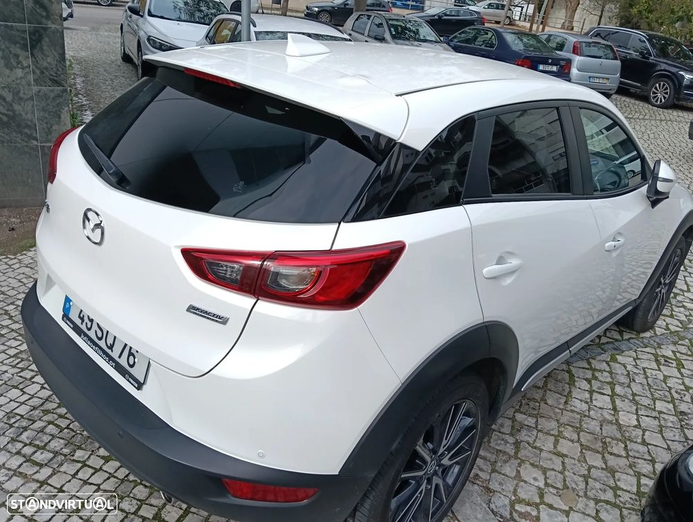 Mazda CX-3 1.5 Sky.Excellence HT Leather White Navi - 10