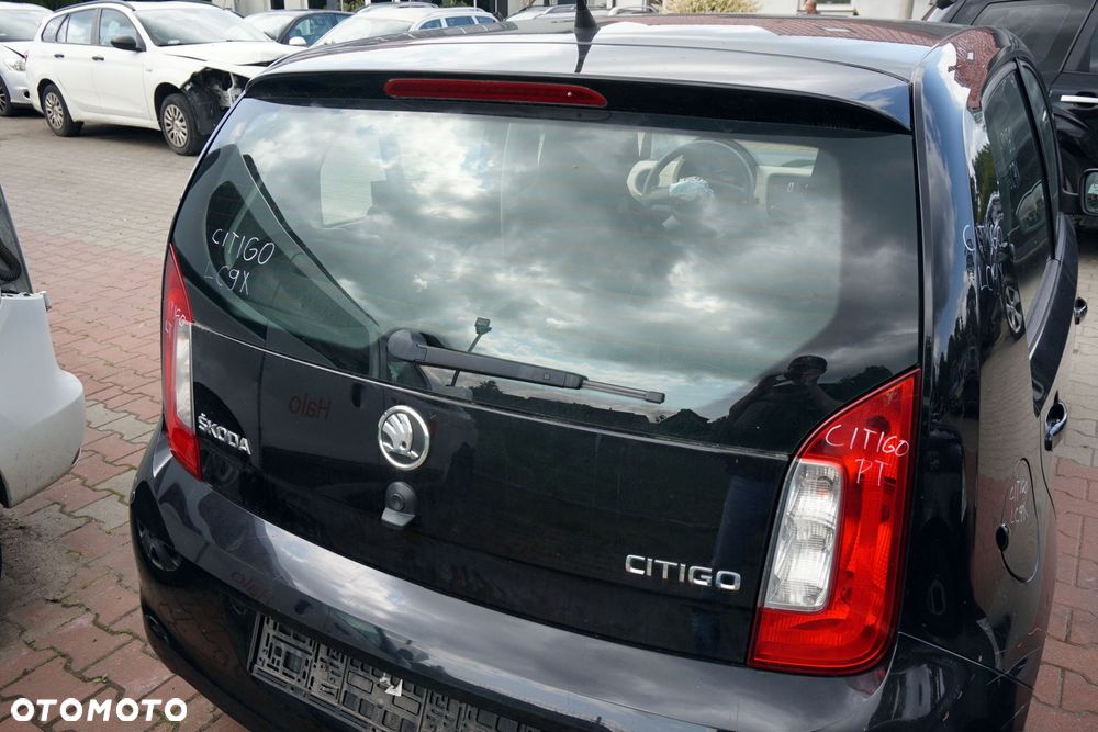 KLAPA BAGAŻNIKA TYLNA CITIGO NF1 5D HB LC9X  CZARNY SKODA 2011-2019 - 3