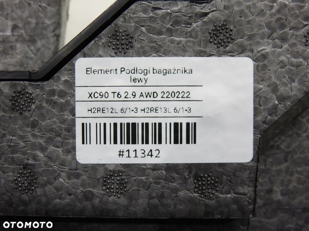 STYROPIAN PODŁOGA BAGAŻNIKA LEWY VOLVO XC90 I - 9