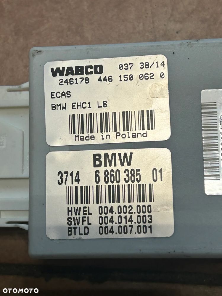 BMW F02 F01 MODUŁ STEROWNIK ZAWIESZENIA 6860385 - 3