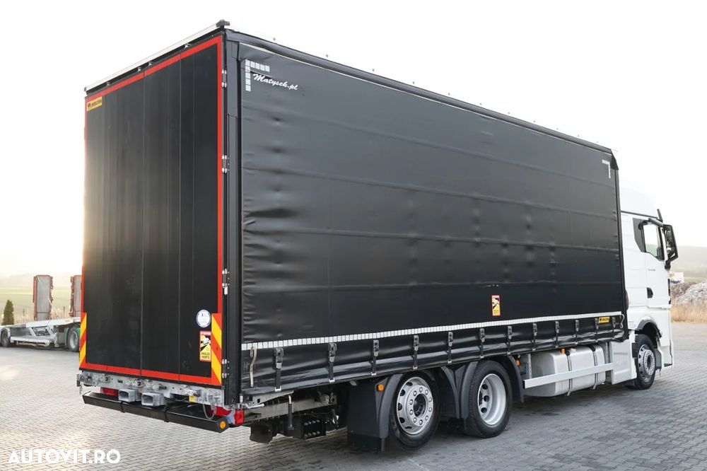 MAN 26.480 / SOLO / MEGA / 6X2 / AER CONDIȚIONAT PARCARE / PUNTE RIDICATĂ / ȘINGURI CAMIOANĂ - 8