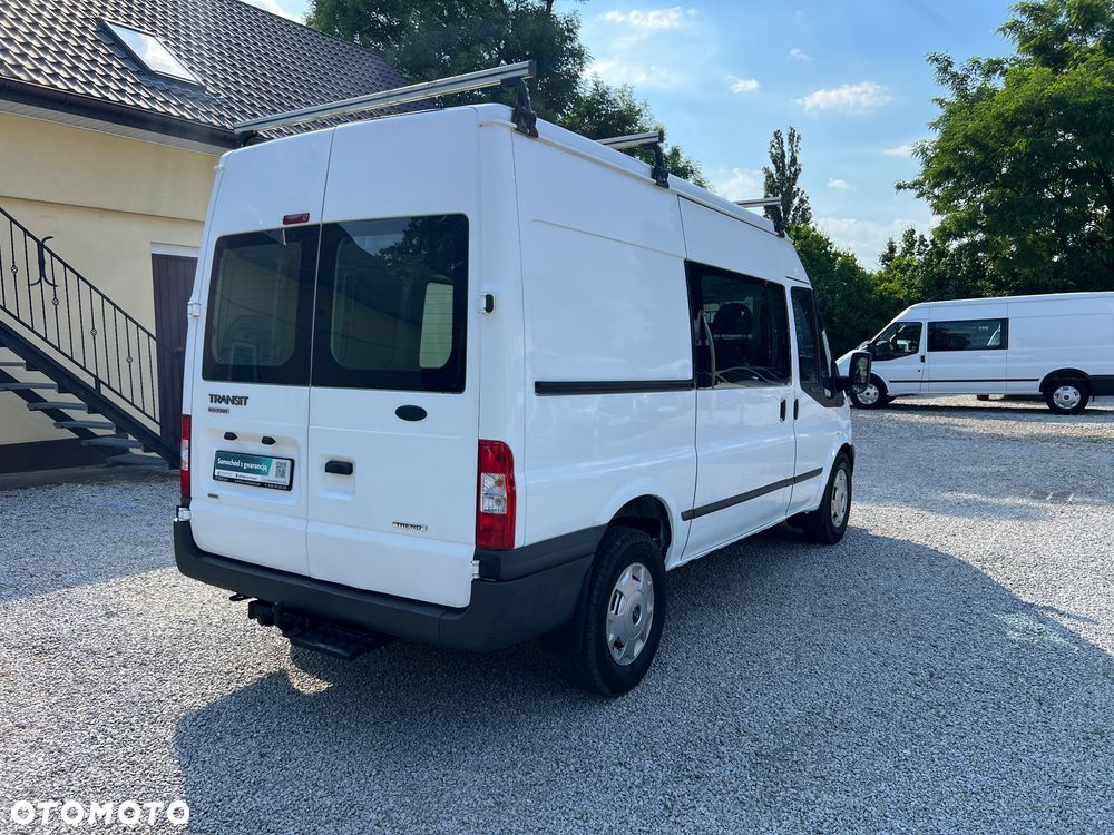 Ford Transit Furgon Brygadowy Doka 6 os. 4x4 AWD 2.4 TDCI 140KM Wyciągarka Webasto HAK - 9