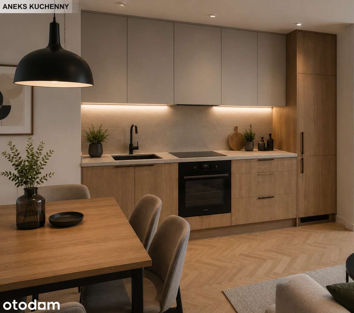 3 pokoje | 54,56 m² | Balkon | Nowoczesne osiedle na Naramowicach