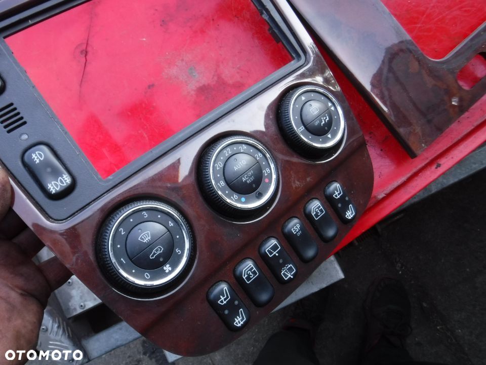 Mercedes ML Lift W163 ramka drewno komplet dekory - 5