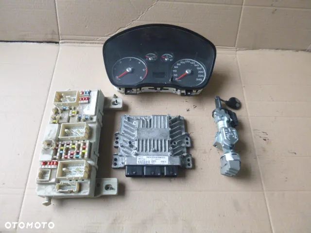 ZESTAW STARTOWY KOMPUTER STACYJKA IMMOBILIZER FORD FOCUS MK2 1.8 TDCI - 1