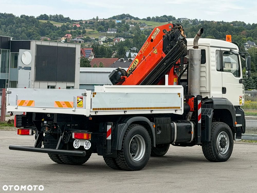 MAN TGA 18.430 * SKRZYNIA 3,45 m * PALFINGER PK 29002 + PILOT * 4x4! - 6