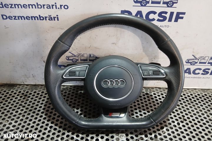 Volan cu comenzi si airbag S-line Audi A5 8T [facelift] [2011 - 2016] - 1