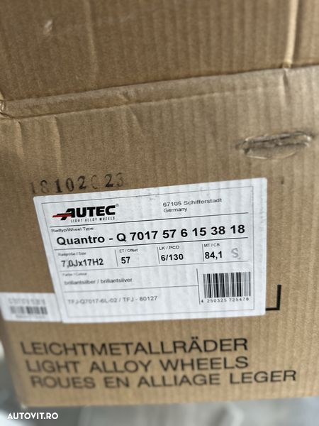 Jante 17'' Mercedes Sprinter Mertsedes Sprinter 6x130 Vw Craftar - 5