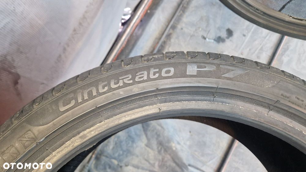 2x225/40/18 Pirelli Cinturato P7/ 7mm/2021 rok/ sprawdzone/ - 7