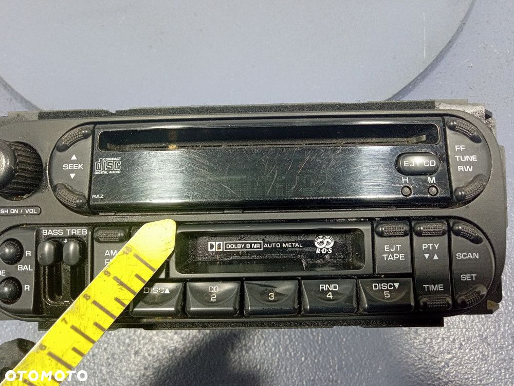 CARAVAN VOYAGER IV RADIO CD KASETY FABRYCZNE OEM P05064042AC - 6