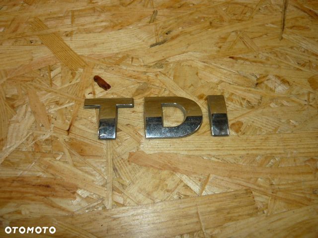 vw caddy znaczek napis emblemat klapy oryginał tdi - 1