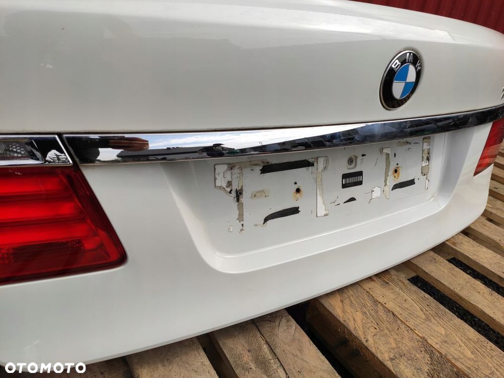 BMW 7 F01 SEDAN KLAPA BAGAŻNIKA A300 ALPINEWEISS ORYGINAŁ IGŁA W KOLOR - 2