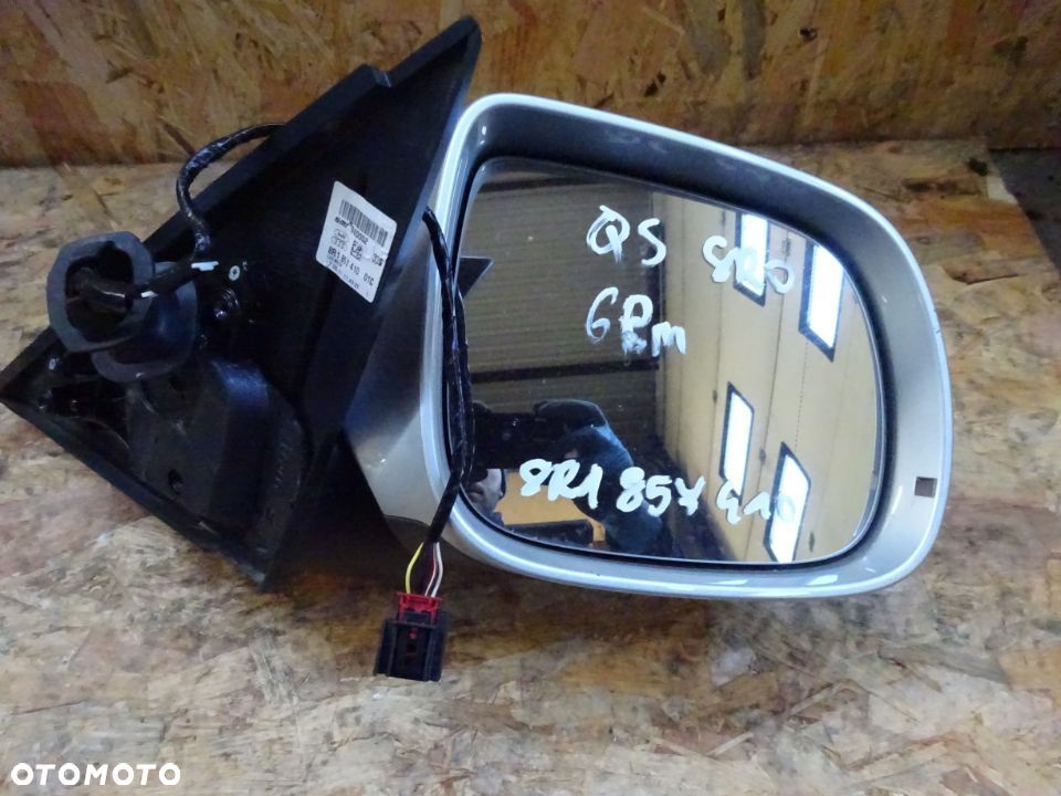 Lusterko Audi Q5 8r0 prawa strona 6 pin czesci - 2